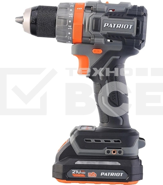 Дрель-шуруповерт аккумуляторная PATRIOT BR 212UES
