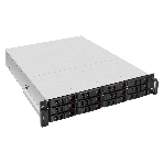 Серверный корпус ExeGate Pro 2U550-HS12 (RM 19', высота 2U, глубина 550, Redundant БП 2x1000W, 12xHotSwap, USB), фото 1