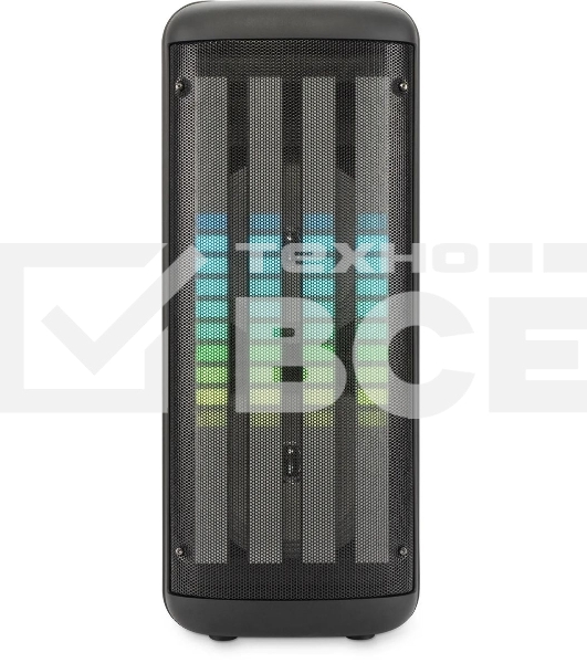 Минисистема Hyundai H-MC1236 черный 40Вт FM USB BT micro SD