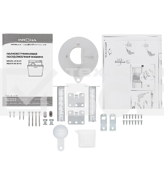 Встраиваемая посудомоечная машина Krona WESPA 60 BI V2