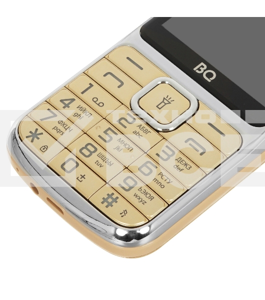 Мобильный телефон BQ 2810 BOOM XL золотистый