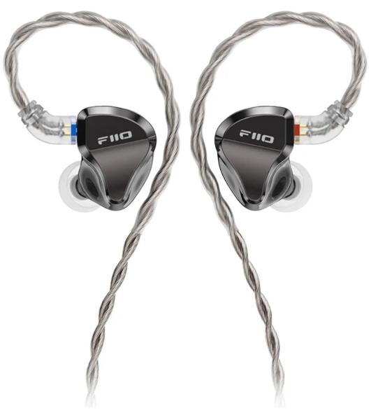 Гарнитура внутриканальные Fiio JH5 0.78м черный проводные крепление за ухом (80003493)