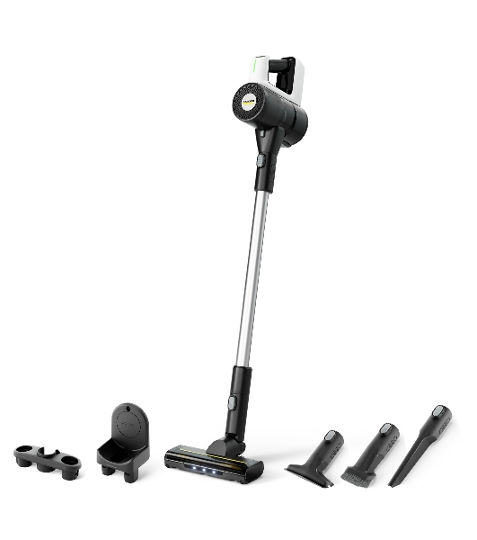 Пылесос вертикальный Karcher VCS 3 Nano Complete белый/черный, питание от аккумулятора, 300 Вт, уборка сухая, пылесборник 0.6 л