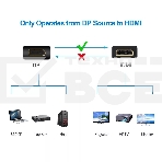 Кабель-переходник DisplayPort M-> HDMI M 1.8m Telecom [TA494), фото11
