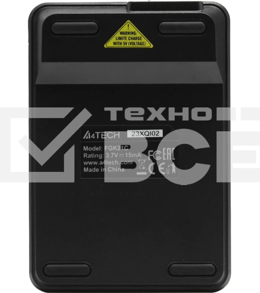 Числовой блок A4Tech FGK21C беспроводной, USB, Радиоканал, серый