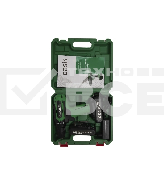 Дрель-шуруповерт аккумуляторная Oasis AS-18V Eco (J) 201