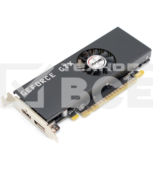 Видеокарта Afox GTX1050Ti 4GB GDDR5 128bit DP HDMI 1FAN LP RTL