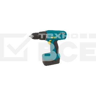 Дрель-Шуруповерт Fit CD-14C 80204, Аккумуляторная, 14.4В, 2 АКБ, Кейс