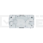 Розетка EKF EQR16-129-30-54-T PROxima Владивосток 2-местная 16А с заземлением с прозрачной крышкой IP54, фото3