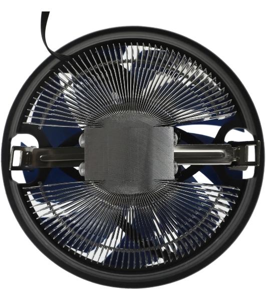 Кулер Digma D-CPC95-PWM2 синий/черный 120мм алюминий 1500rpm 29db 4-pin 95W 66мм