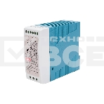 Блок питания AC-DC, 60Вт, вход 85-264V AC, 47-63Гц,120-370В DC, выход 24В,0-2,5A, рег. вых=0-+20%Uном, в кожухе на DIN-рейку, фото2