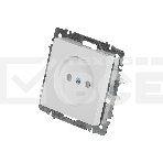 Розетка Intro Accent 6-201-01 2Р 16А-250В IP20 СУ AL/CU белый Б0063653, фото5