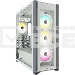 Компьютерный корпус Corsair iCUE 7000X RGb CC-9011227-WW Full-Tower ATX, белый, Tempered Glass (639459), фото 1