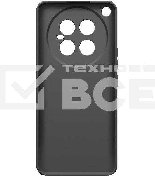 Чехол (клип-кейс) BoraSCO для Infinix Zero 40 4G Silicone Case черный (73813)