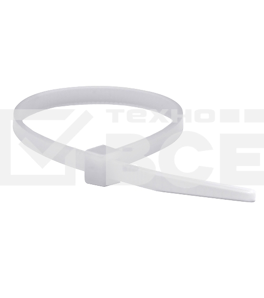 Хомут кабельный DKC 25206SR 2.5х160 полиамид белый (уп. 100 шт)