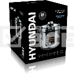 Мультиварка-скороварка Hyundai HYMC-2402 6л 1200Вт серебристый/черный, фото2