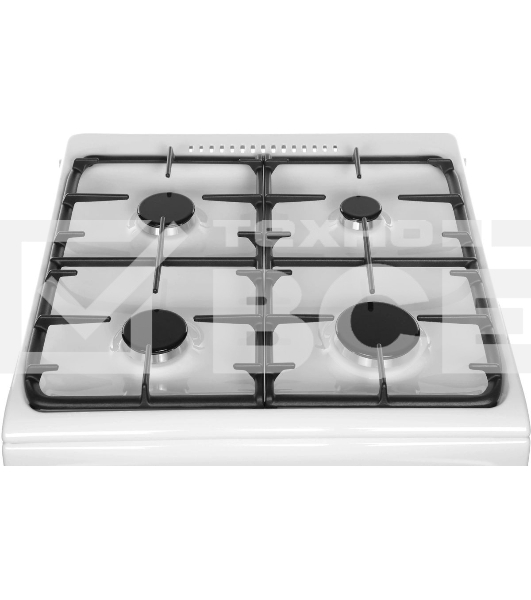 Плита газовая Gefest CG 50М02 К73 белый, конфорок 4 шт, духовка 42 л, 50 см x 85 см x 53 см