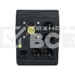 Источник бесперебойного питания Powerman UPS Back Pro 1500 black (линейно-интерактивный, 1500VA, 900W, 4xEURO) (6117061), фото2