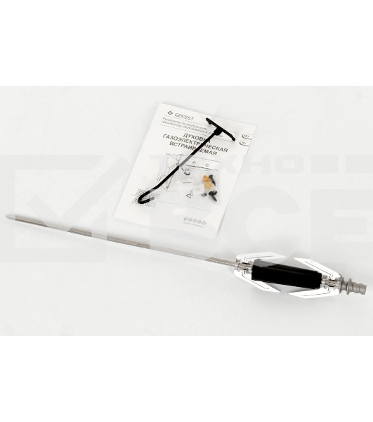 Встраиваеммый газовый духовой шкаф Gefest ДГЭ 621-01 В1, 52л, дверца с 2 стеклами, кремовый