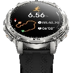 Умные часы KOSPET Tank T4C, 1.5' AMOLED, Bluetooth, IP69K, серебристый, фото5