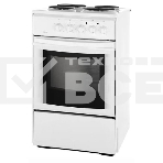 Плита электрическая Flama AE 1401 W белый, конфорок 4 шт, духовка 50 л, 50 см x 85 см x 60 см, фото2