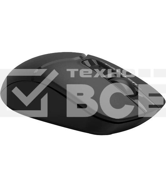Мышь беспроводная A4Tech Fstyler FB12S черный, 1200 dpi, радиоканал, Bluetooth, USB, кнопки - 3