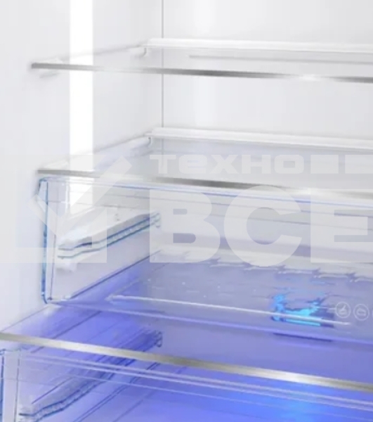 Холодильник Beko B3R0CNK362HS серебристый двухкамерный 220/100л морозилка снизу