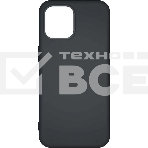 Чехол (клип-кейс) BoraSCO для Apple iPhone 12 mini черный (матовый) (39168), фото 1