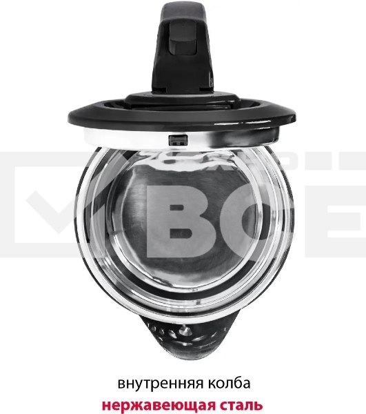 Чайник SUPRA KES-1898 Емкость 1,8л.Мощность 1500Вт. Корпус из термостойкого пластика