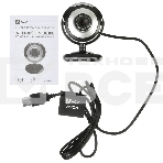 WEB Камера ACD-Vision UC100 CMOS 0.3МПикс, 640x480p, 30к/с, микрофон встр., USB 2.0, универс. крепление, черный корп. RTL {60}, фото7