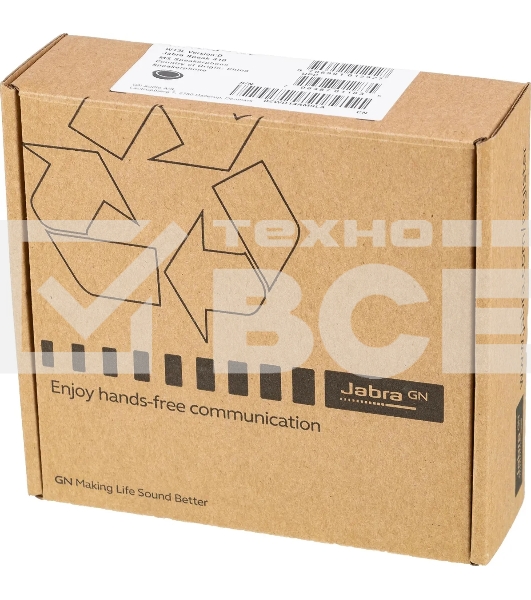 Спикерфон Jabra Speak 410 MS USB NC WB, черный