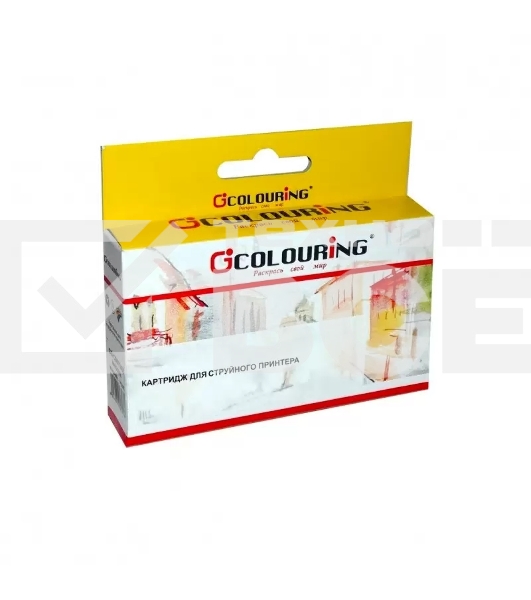 Картридж струйный Colouring CG-48140 Black водный для принтеров Epson Stylus Photo R200/R300/RX500