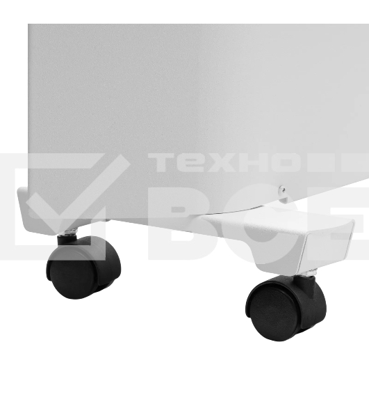 Конвектор Denzel XCE-2000 белый, 2000 Вт, 25 м2, термостат