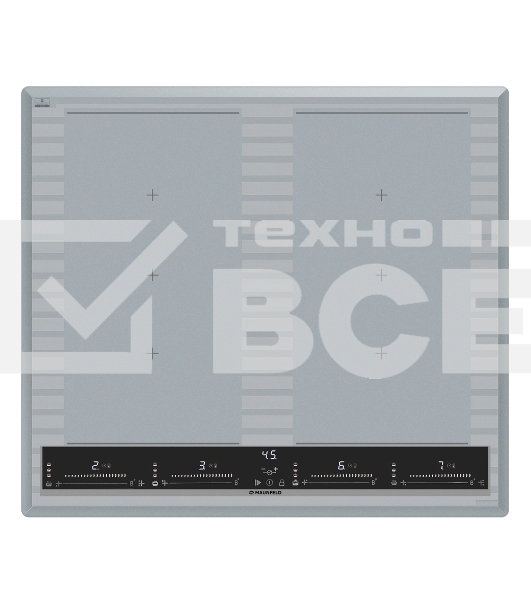 Индукционная варочная панель Maunfeld CVI594SF2MBL LUX Inverter