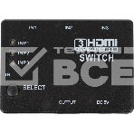 Переключатель аудио-видео Premier HDMI (f)/HDMI (f)/HDMI (f) черный (7004), фото8