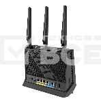 Маршрутизатор ASUS RT-BE86U, черный/красный, 90IG08W0-MO9A0V, фото2