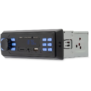 Автомагнитола Digma MCP-225B, 1 DIN, Bluetooth, USB Type-A, AUX
