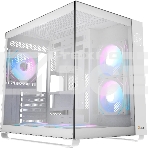 Компьютерный корпус Ocypus Iota C70 WH ARGb ATX/win/белый/6 ARGb fans/no PSU/Tempered Glass, фото3