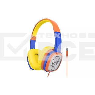Наушники Harper KIDS HN-302 Orange-Blue