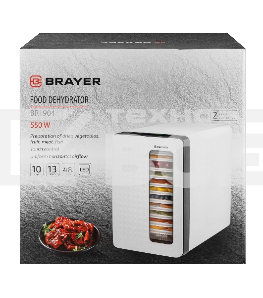 Сушка для овощей и фруктов BRAYER BR1904