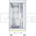 Компьютерный корпус Montech HS02 белый без БП ATX 4x140мм 2xUSB 3.0 audio bott PSU, фото7