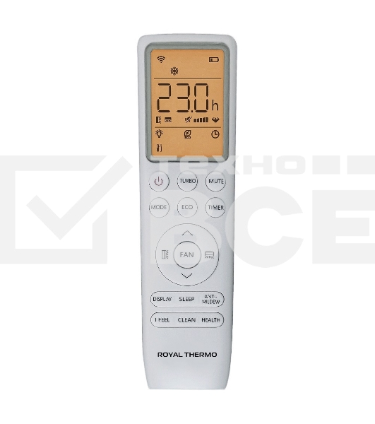 Внутренний блок мульти сплит-системы Royal Thermo MULTI COMBO ERP DC RTFMI/in-12HN8/black инвертор, 12000 BTU, 35 м², 27 дБ, охлаждение, обогрев, осушение, черный