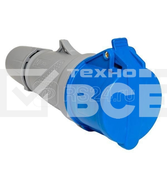 Розетка переносная 223 2P+PE 32А 220 В IP44 PROxima EKF ps-223-32-220-PRO