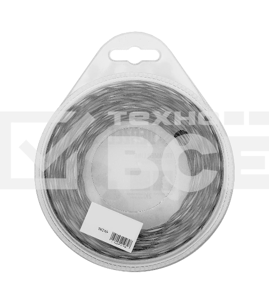 Леска для триммера Denzel двухкомпонентная эллипс, 2,7мм х 15м, блистер EXTRA CORD