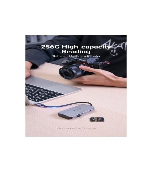 USB-концентратор Vention TNHHB, USB Type-C, USB/SD/TF/PD, USB Type-C