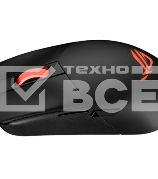 Мышь проводная ASUS P518 ROG STRIX IMPACT III черный, 12000 dpi, USB, кнопки - 5