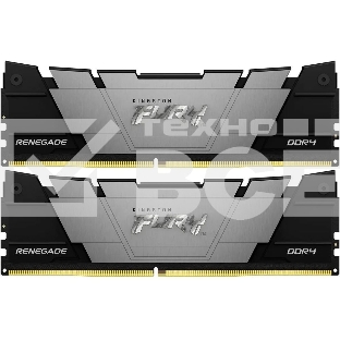 Оперативная память Kingston Fury Renegade, DDR4, 16GB (2x8GB), 4266MHz, CL19, с радиатором, черный