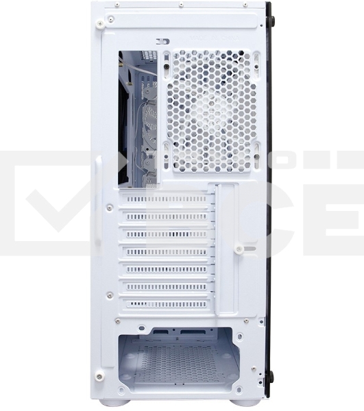 Компьютерный корпус 1STPLAYER FIREBASE X4 White / ATX, TG / 4x120mm LED fans inc. / X4-WH-4F1-W