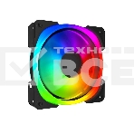 Вентилятор для корпуса Powercase СM21-14 ARGB черный, 140 мм, 1500 об/мин, 4 pin, фото2