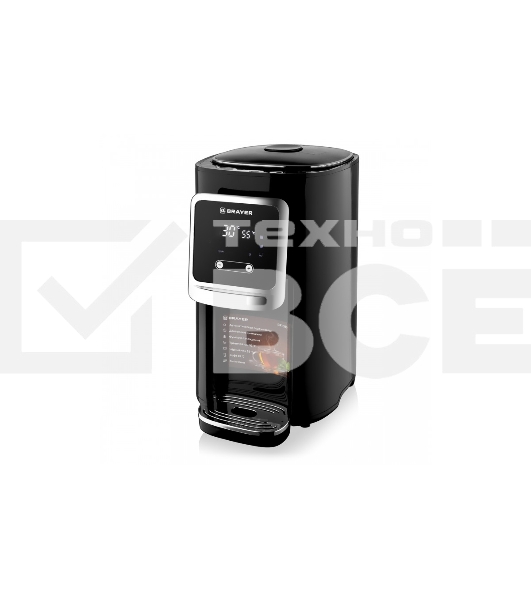 Термопот BRAYER BR1090, 1200 Вт, 5 л, LED-дисплей, поддерж.темп для разн.напитков,охлождение, блок